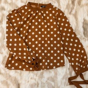 Long sleeve blouse